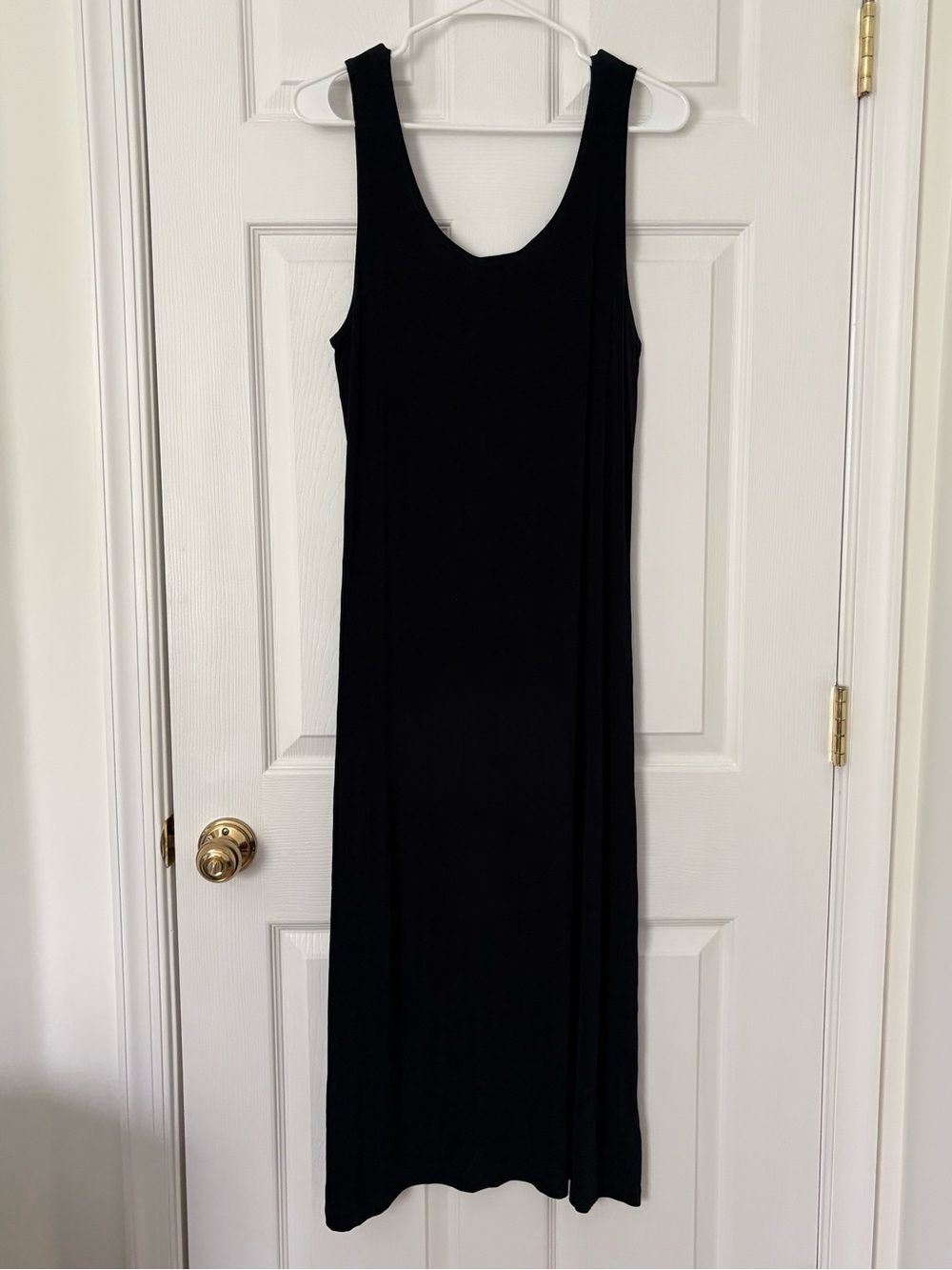 Chico's Black Scoop-Neck Sleeveless Maxi Dress - Picture 2 of 3